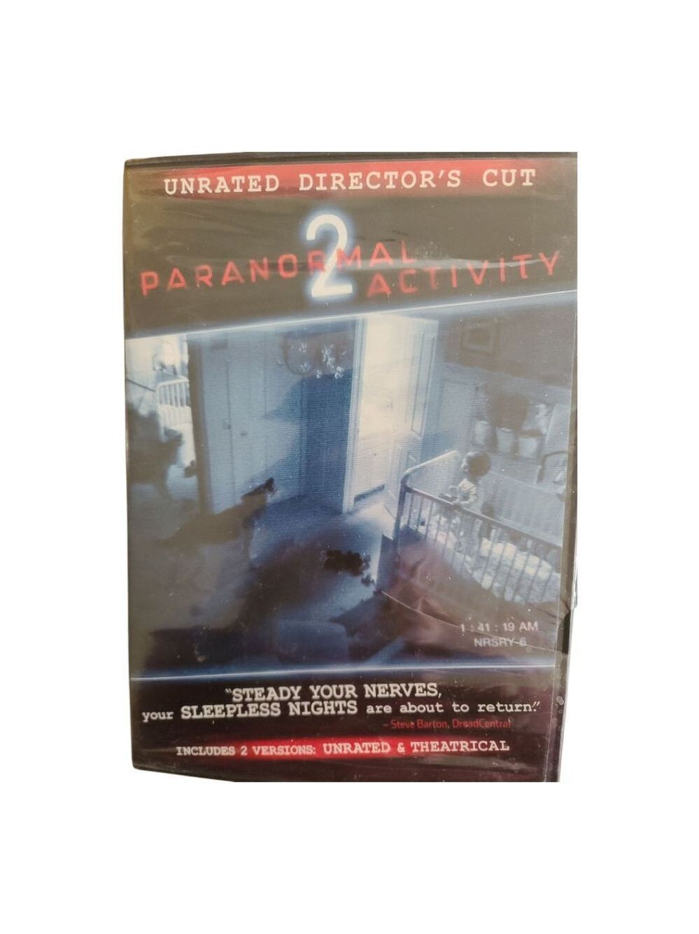 Paranormal Activity 2 Director's Cut Horror DVD Unrated